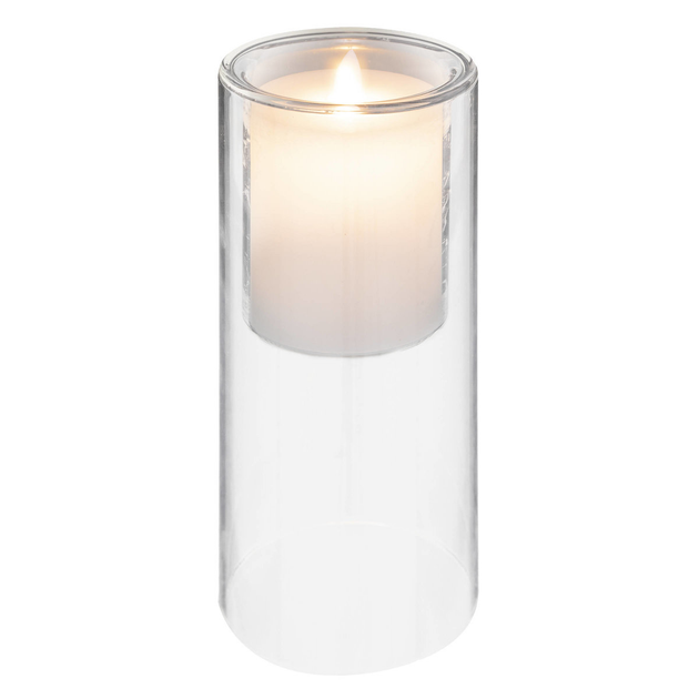 Свічки LED Atmosphera в скляних підсвічниках 3 шт (3560231666163) - зображення 5