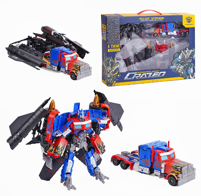 Трансформер Star Toys W 8817 A подвижные элементы, металлические детали, аксессуары, оружие, в коробке - изображение 4
