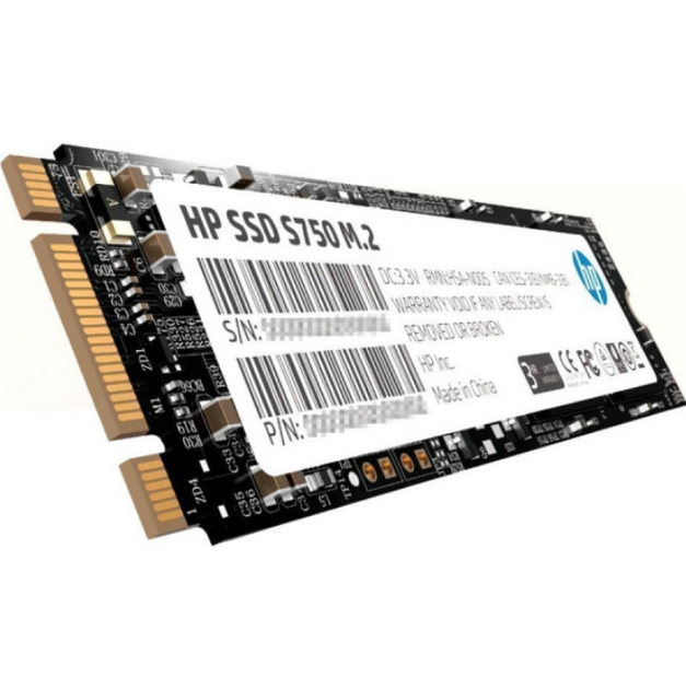 Твердотельный накопитель SSD HP S750 256GB M.2 2280 SATA III 3D NAND Retail (16L55AA#) - изображение 2