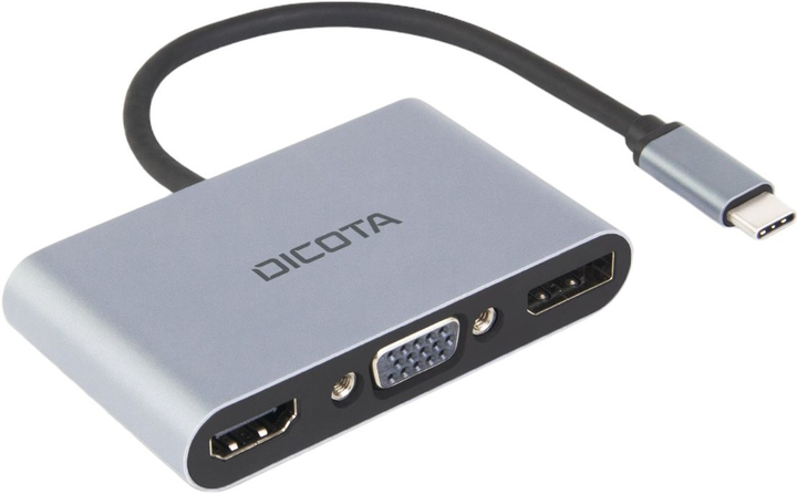 Stacja dokująca Dicota 5 w 1 4K HDMI/DP PD 100 W (7640239421417) - obraz 2