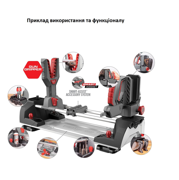 Подставка Real Avid Master Gun Workstation для чистки и обслуживания оружия - изображение 2