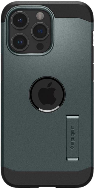 Панель Spigen Tough Armor для iPhone 15 Plus з MagSafe Green (8809896750660) - зображення 1