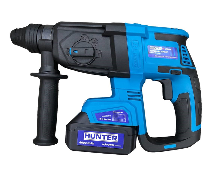 Аккумуляторный перфоратор HUNTER 261 ABH-BL 20/2 MP - изображение 7