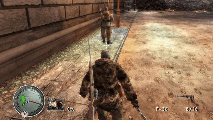 Игра Sony PlayStation 2 Sniper Elite Europe Английская Версия Б/У - изображение 4