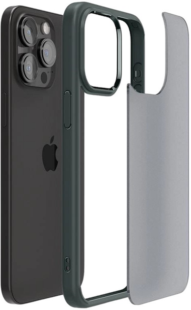 Панель Spigen Ultra Hybrid для iPhone 15 Pro Max Frost Green (8809896749183) - зображення 8