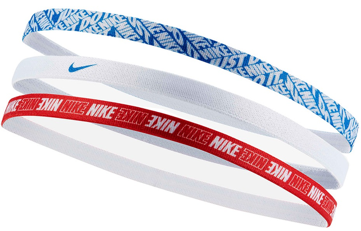 Zestaw opasek do włosów Nike Printed Headbands N0002560495OS 3 szt (887791377258) - obraz 1