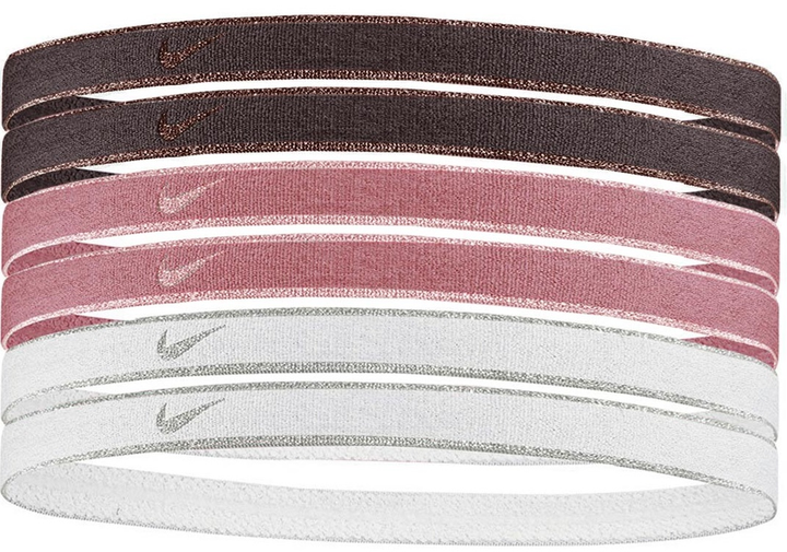 Набір пов'язок на голову Nike Swoosh Sport N1002008125OS 6 шт (887791763297) - зображення 1