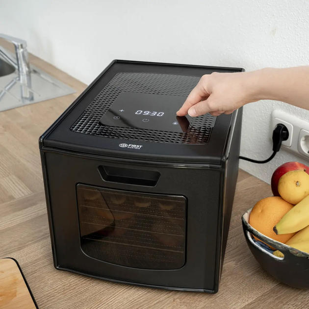 Сушилка для овощей и фруктов First FA-5126-9 500 Вт черная - изображение 1