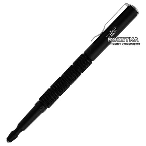 Тактическая ручка UZI 5 со стеклобоем Black (12000430) - изображение 1