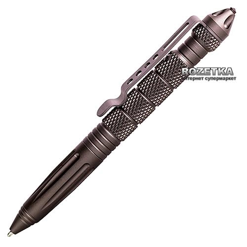 Тактическая ручка UZI 2 со стеклобоем Gun Metal (12000435) - изображение 1