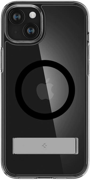 Панель Spigen Ultra Hybrid S для iPhone 15 Plus з MagSafe Transparent/Black (8809896750059) - зображення 1