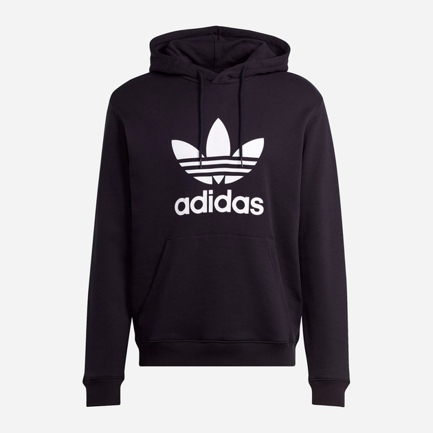 Худі чоловіче Adidas Originals Adicolor Classics Trefoil IM4489 L Чорне (4066761443216) - зображення 7