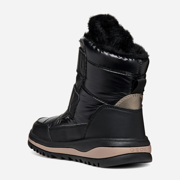 Дитячі зимові чоботи для дівчинки Geox J Adelhide Girl B Ab J46EWC0LVBCC9999 31 Чорні (8056206858305) - зображення 3