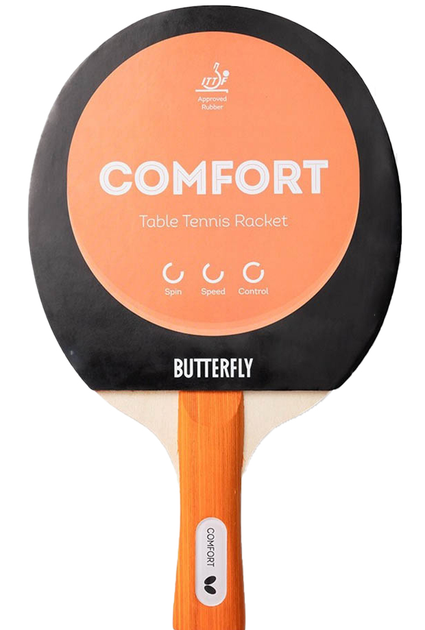 Ракетка для пінг-понгу Butterfly Comfort (44906901008852) - зображення 1