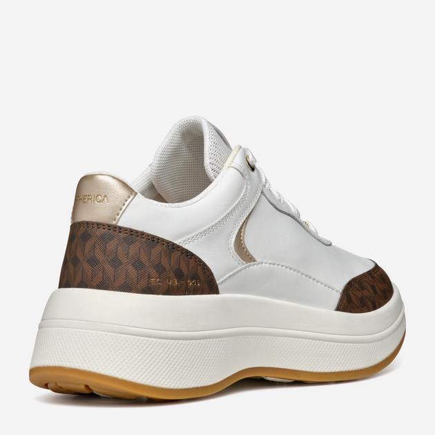 Sneakersy damskie Geox D Spherica Ecub-3 D46WTD08504C0356 39 Białe (8056206959453) - obraz 4