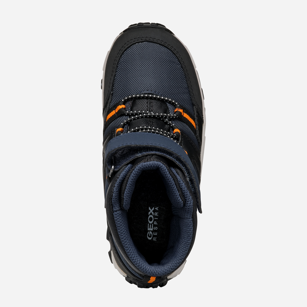 Підліткові чоботи для хлопчика Geox J Himalaya Boy B Abx J46FRD050FUC0045 35 Темно-синій/Чорний (8056206870604) - зображення 5