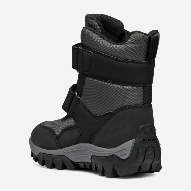 Дитячі демісезонні чоботи для хлопчика Geox J Himalaya Boy B Abx J46FRE0FU50C9211 30 Чорний/Сірий (8056206905757) - зображення 3