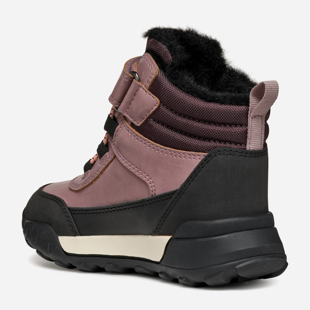 Підліткові зимові чоботи для дівчинки Geox J Trekkyup Girl B Ab J46M7A0MEFUC8007 38 Темно-рожеві (8056206996113) - зображення 3
