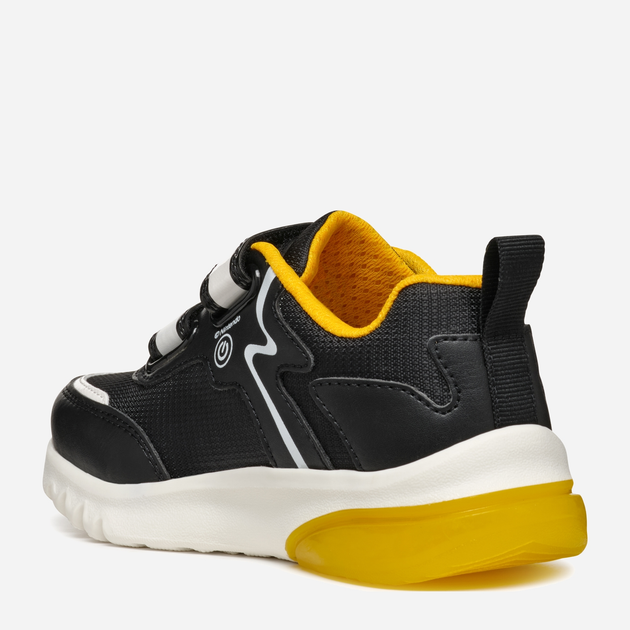 Buty sportowe chłopięce Geox J Ciberdron Boy Super Mario J46LBI054FUC0054 24 Czarne (8056206922983) - obraz 4