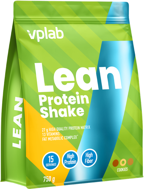 Białko VPLab Lean Protein Shake 750 g Ciasteczka (5060255354544) - obraz 1