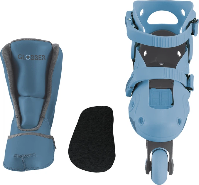 Роликові ковзани Globber 2в1 розмір 30-33 Сіро-сині 783-200 (4895224410959) - зображення 10