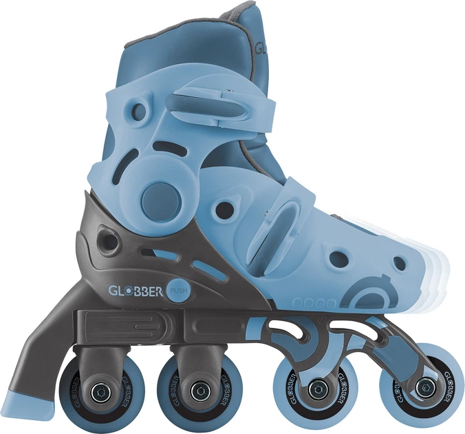 Роликові ковзани Globber 2в1 розмір 30-33 Сіро-сині 783-200 (4895224410959) - зображення 6