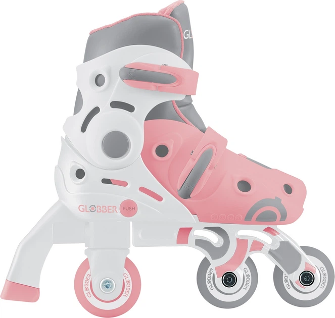 Роликові ковзани Globber 2в1 розмір 26-29 Пастельно-рожеві 780-210 (4895224410652) - зображення 8