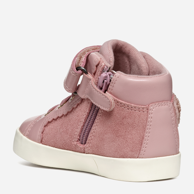 Дитячі кеди для дівчинки Geox B Kilwi Girl B46D5A022NFC8056 22 Рожеві (8056206897731) - зображення 3