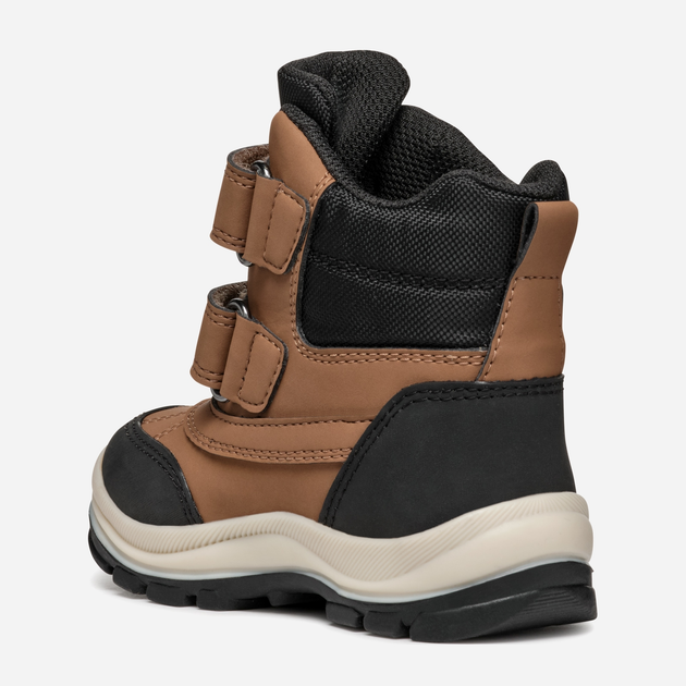 Дитячі демісезонні чоботи для хлопчика Geox B Flanfil Boy B Abx B463VA050FUCR69B 26 Коричневі (8056206937215) - зображення 3