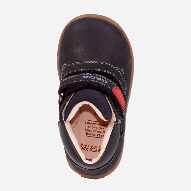 Buty sportowe chłopięce na rzepy Geox B Macchia Boy B164NC03285C4002 23 Granatowe (8050036219114) - obraz 5