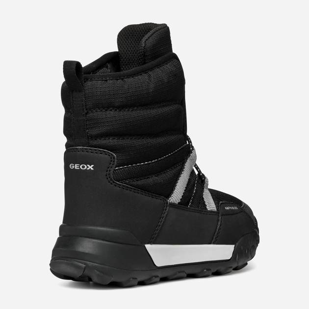 Дитячі зимові чоботи для хлопчика Geox J Trekkyup Boy B Abx J46MBC0FU50C9999 34 Чорні (8056206991033) - зображення 4