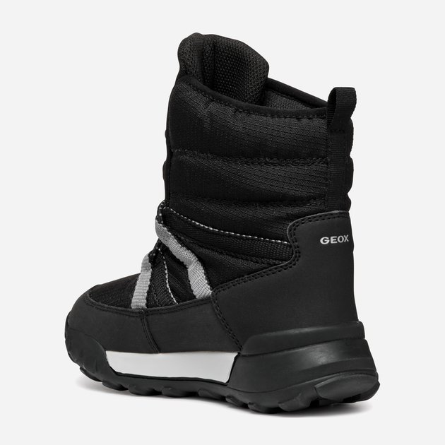 Підліткові зимові чоботи для хлопчика Geox J Trekkyup Boy B Abx J46MBC0FU50C9999 36 Чорні (8056206991057) - зображення 3