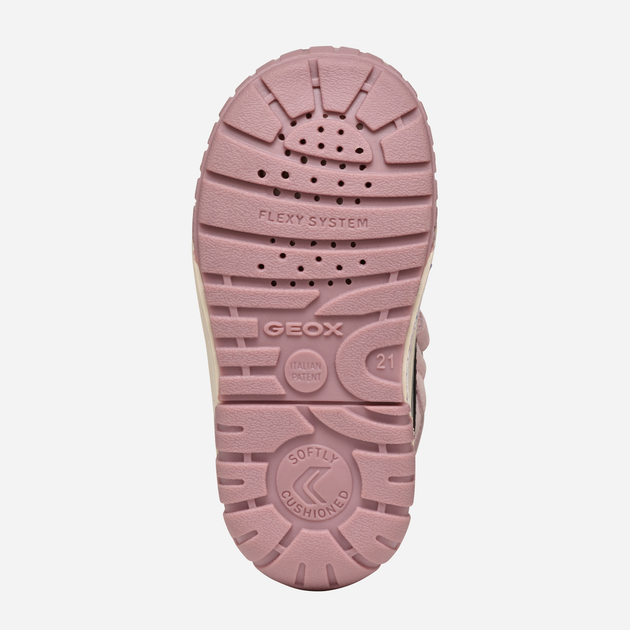 Дитячі зимові чоботи для дівчинки Geox B Omar Girl Wpf B462LC022FUC0724 25 Світло-рожеві (8056206921702) - зображення 6
