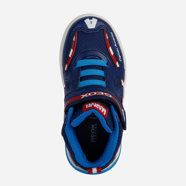 Дитячі кеди для хлопчика Geox J Grayjay Boy J369YC0FU50C0735 34 Сині (8056206225503) - зображення 6