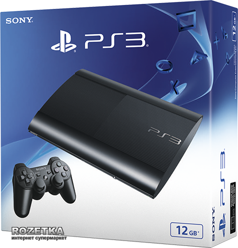 Sony PlayStation 3 12GB R Chassis Rus Black (73278) – фото, отзывы