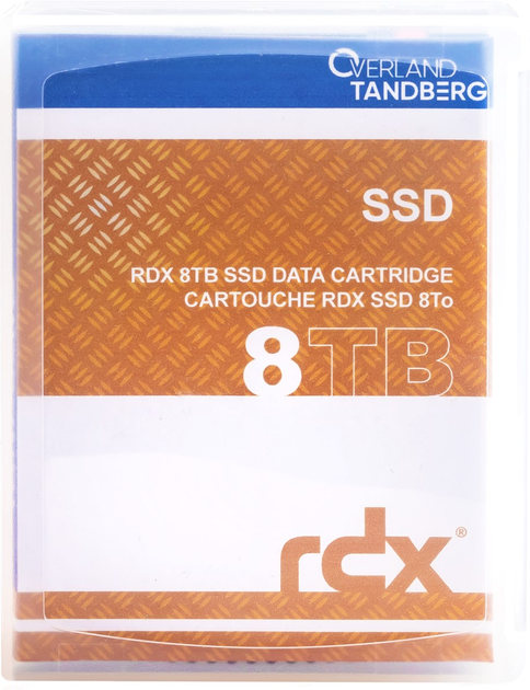 Kaseta Tandberg Overland RDX 8TB SSD Cartridge (8887-RDX) - obraz 1