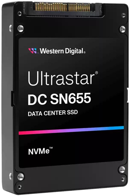 SSD dysk Western Digital Ultrastar SN655 WUS5EA1A1ESP7E3 15.36TB U.3 PCI Express 4.0 3D NAND TLC (0TS2463) - obraz 2