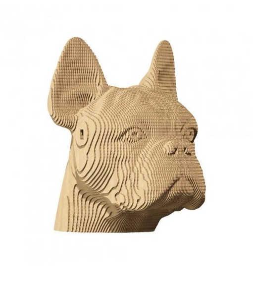 Картонный конструктор Cartonic 3D Puzzle BULLDOG - изображение 4