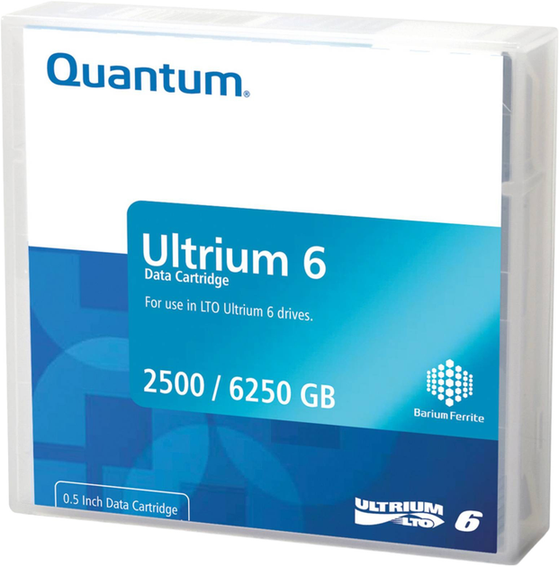 Дата-картридж Quantum Ultrium 6 MR-L6MQN-01 LTO 2.5/6.25 TB (MR-L6MQN-01) - зображення 1