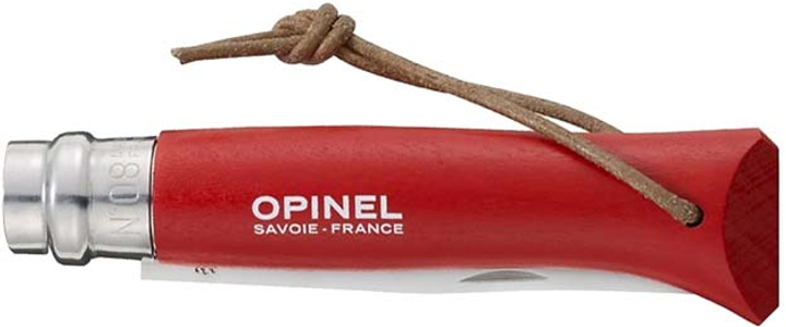 Ніж Opinel №8 Adventurer червоний - изображение 2