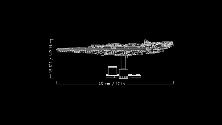 Конструктор LEGO Star Wars Суперзвездный разрушитель класса Executor 630 деталей (75356) - изображение 6