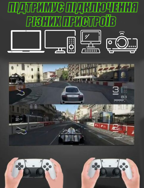 Игровая приставка Andowl Arcade GSP5Х1 ретро тв консоль с беспроводными контроллерами M5 4K 15000 игр - Фото 8 Игровая приставка Andowl Arcade GSP5Х1 ретро тв консоль с беспроводными контроллерами M5 4K 15000 игр - изображение 8