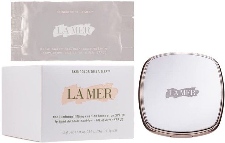 Тональна основа La Mer The Luminous Lifting Spf 20 освітлювальна 11 Rose Ivory 2 x 12 г (747930099345) - зображення 1