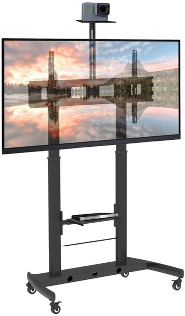 Мобільна стійка TECHly 52 - 110 дюймів (8059018360752) - зображення 4