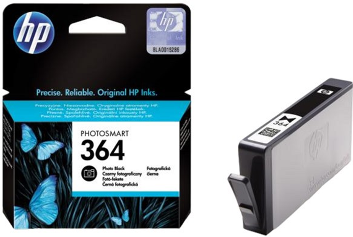 Картридж HP CB317EE 364 3 мл Photo Black (0883585705177) - зображення 2