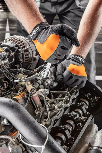 Рукавиці робочі захисні NEO Tools 10” 97-605 (5907558412901) - зображення 6