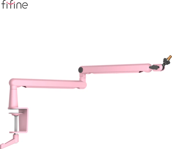 Stojak mikrofonowy Fifine Pink BM88P (4820216974454) - obraz 3