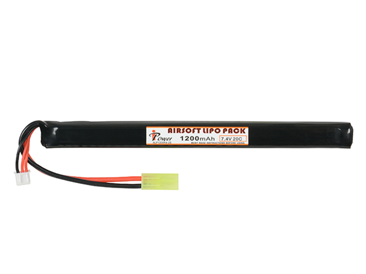 Акумулятор IPower LiPo 7.4V 1200mah 20c - зображення 1