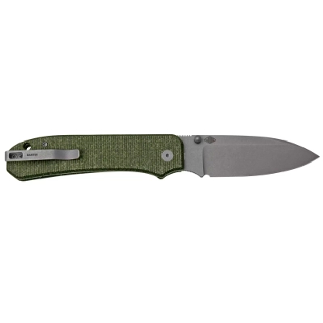 Ніж Weknife Big Banter Dark Green Micarta (WE21045-2) - зображення 2