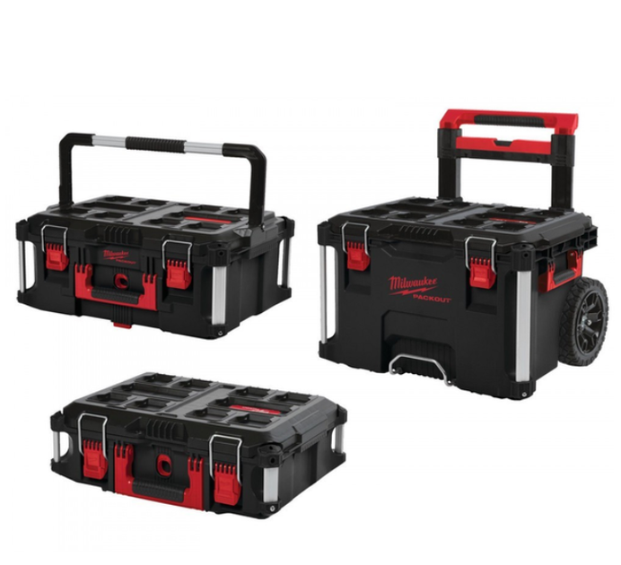 Набір ящиків для інструментів MILWAUKEE PACKOUT™ (4932464244) - зображення 4